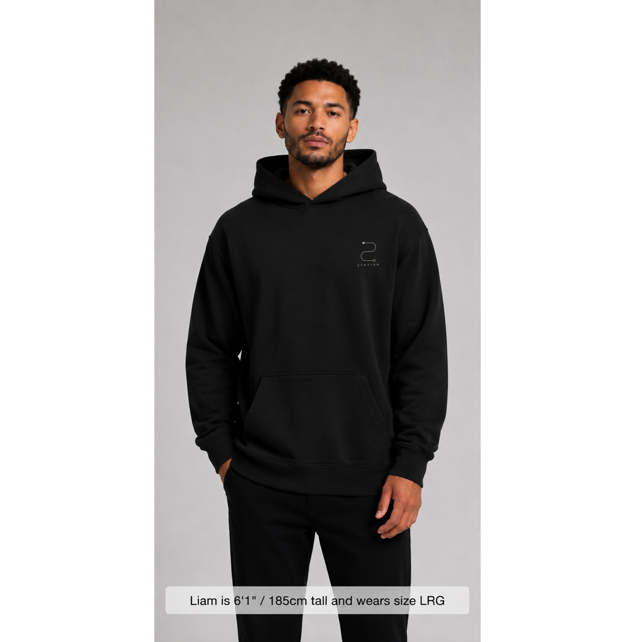 (Pre-order dispatch 20th August) STATION Relax Hood – Black