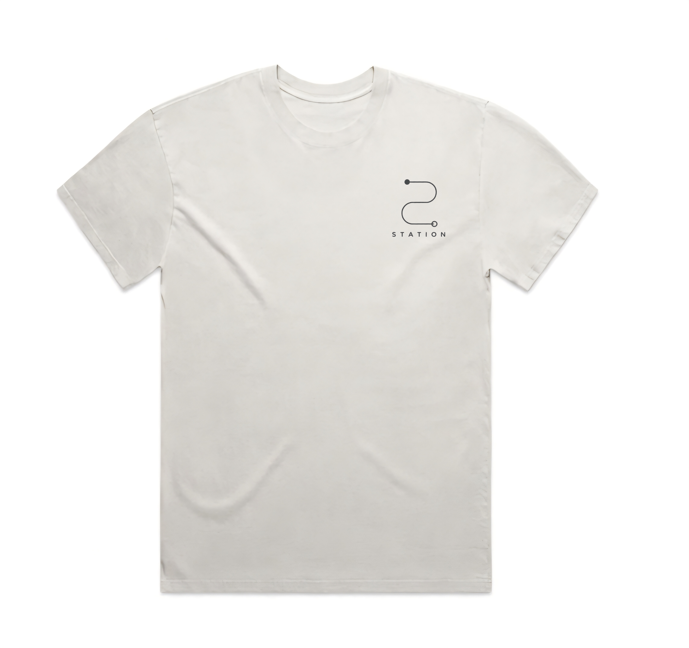(Pre-order dispatch 20th August) STATION Faded Tee - Bone