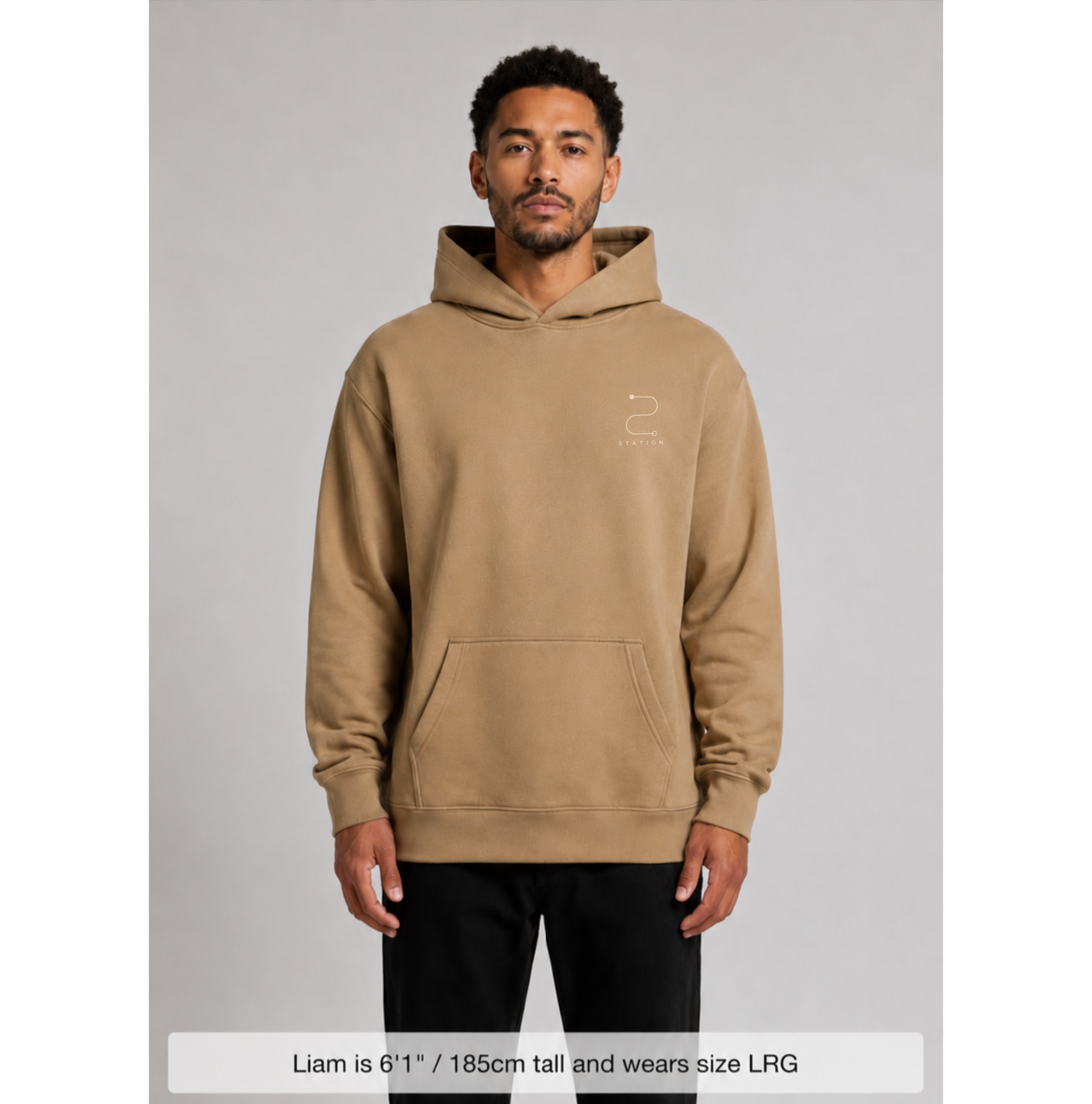 (Pre-order dispatch 20th August) STATION Relax Hood – Sand