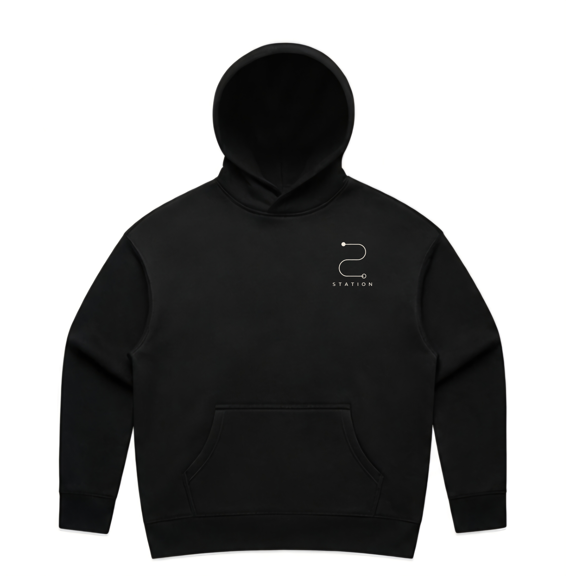 (Pre-order dispatch 20th August) STATION Women's Relax Hood - Black