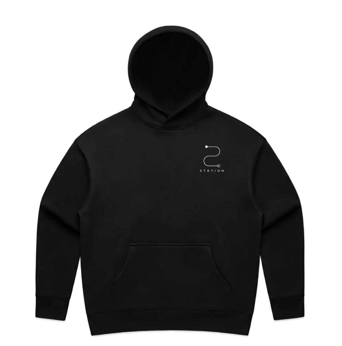 STATION Women's Relax Hood - Black