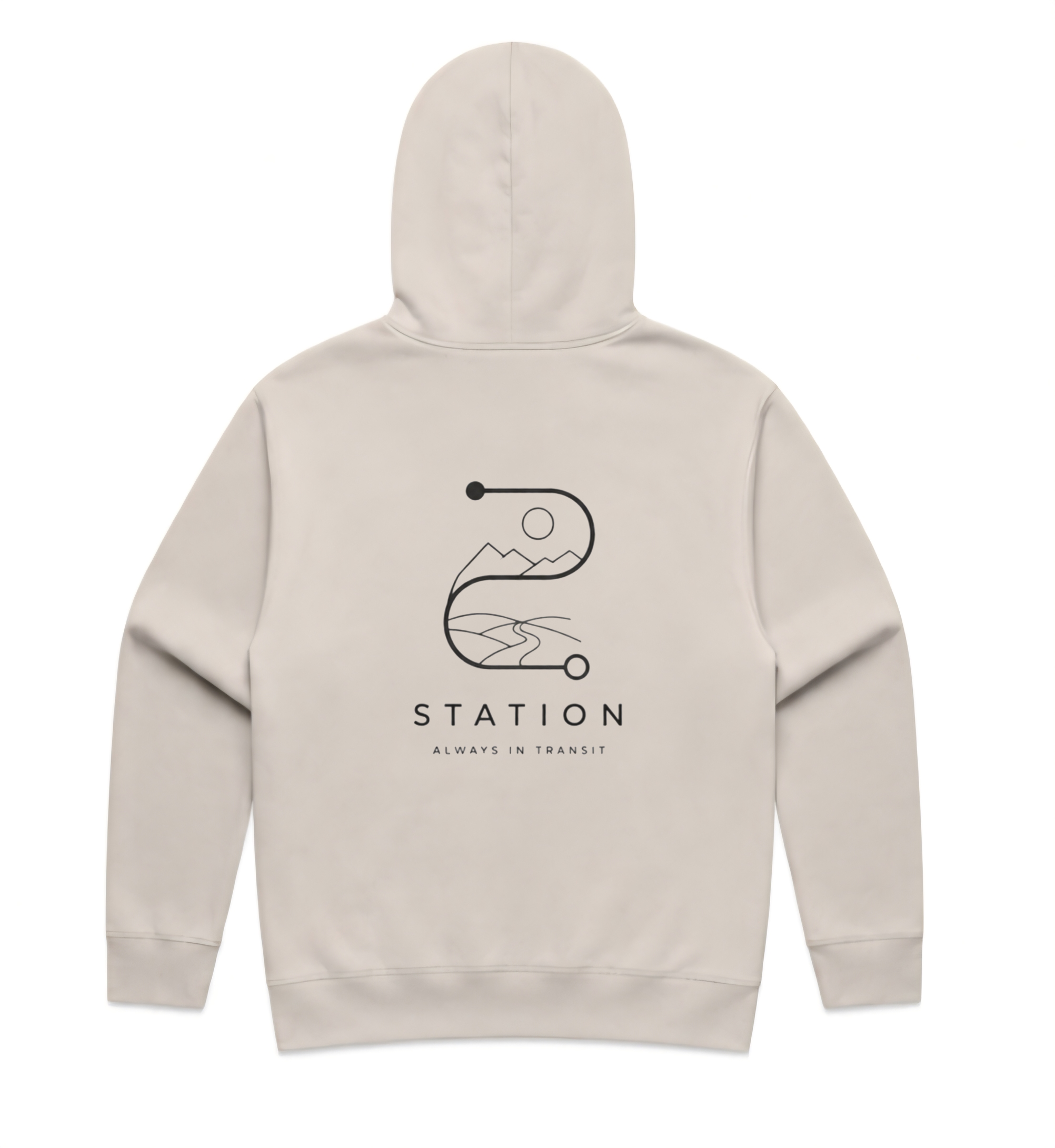 (Pre-order dispatch 20th August) STATION Women's Relax Hood - Bone