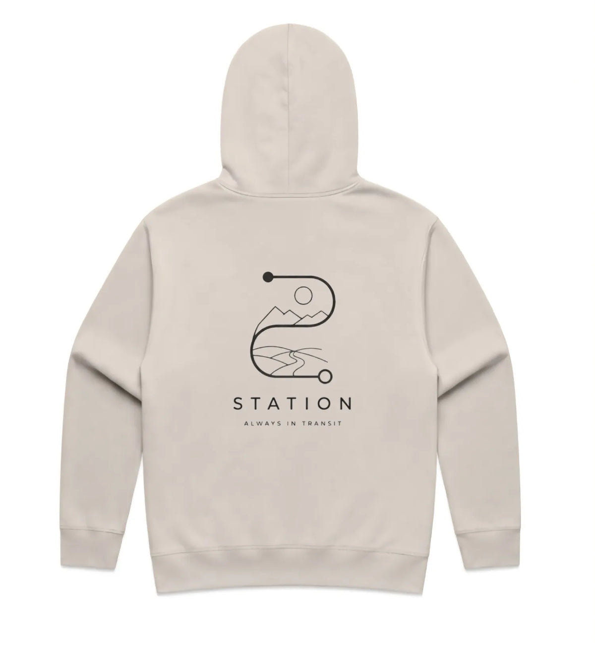 STATION Women's Relax Hood - Bone