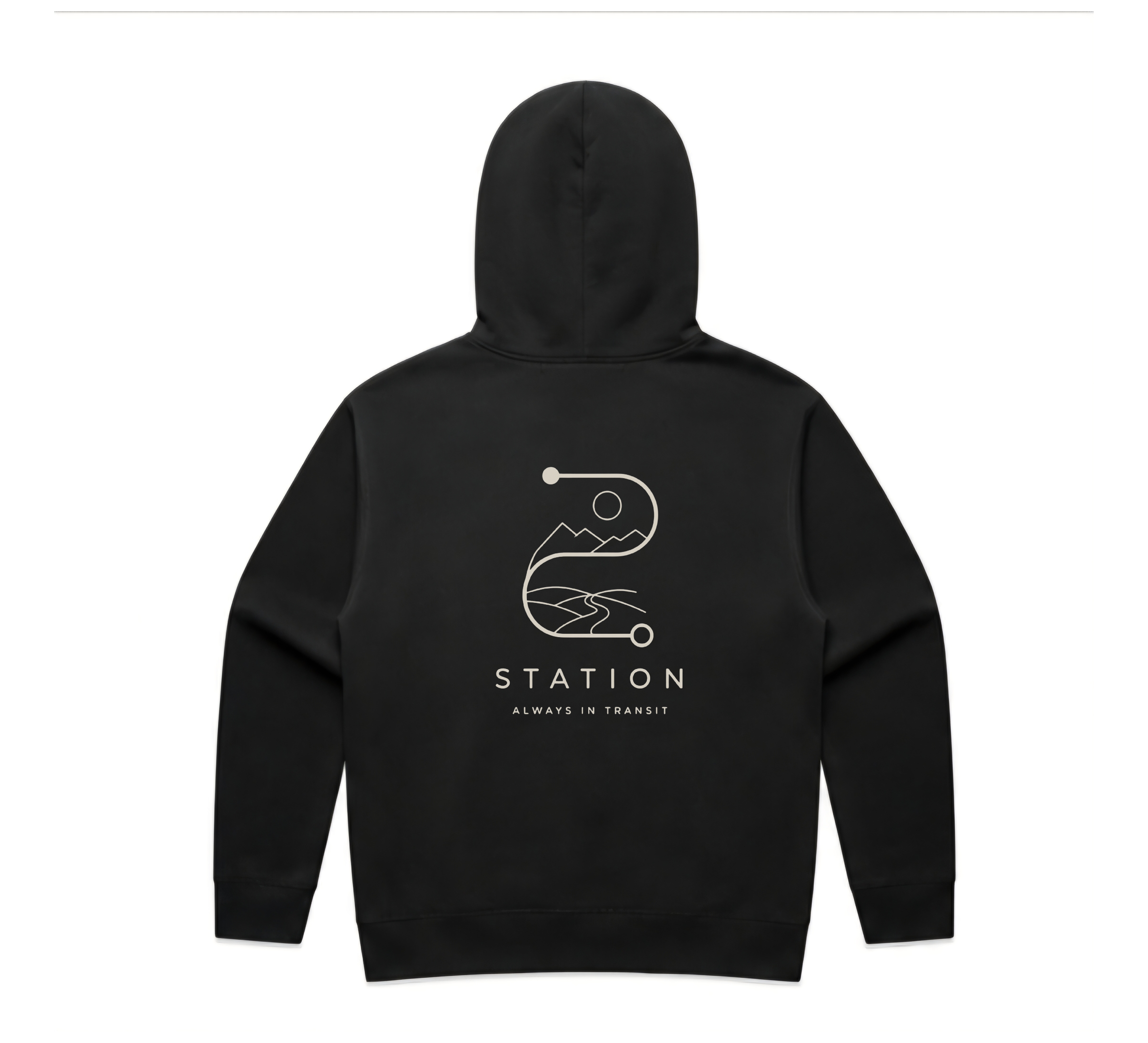 (Pre-order dispatch 20th August) STATION Women's Relax Hood - Black