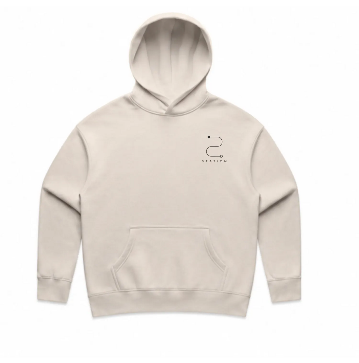 STATION Women's Relax Hood - Bone