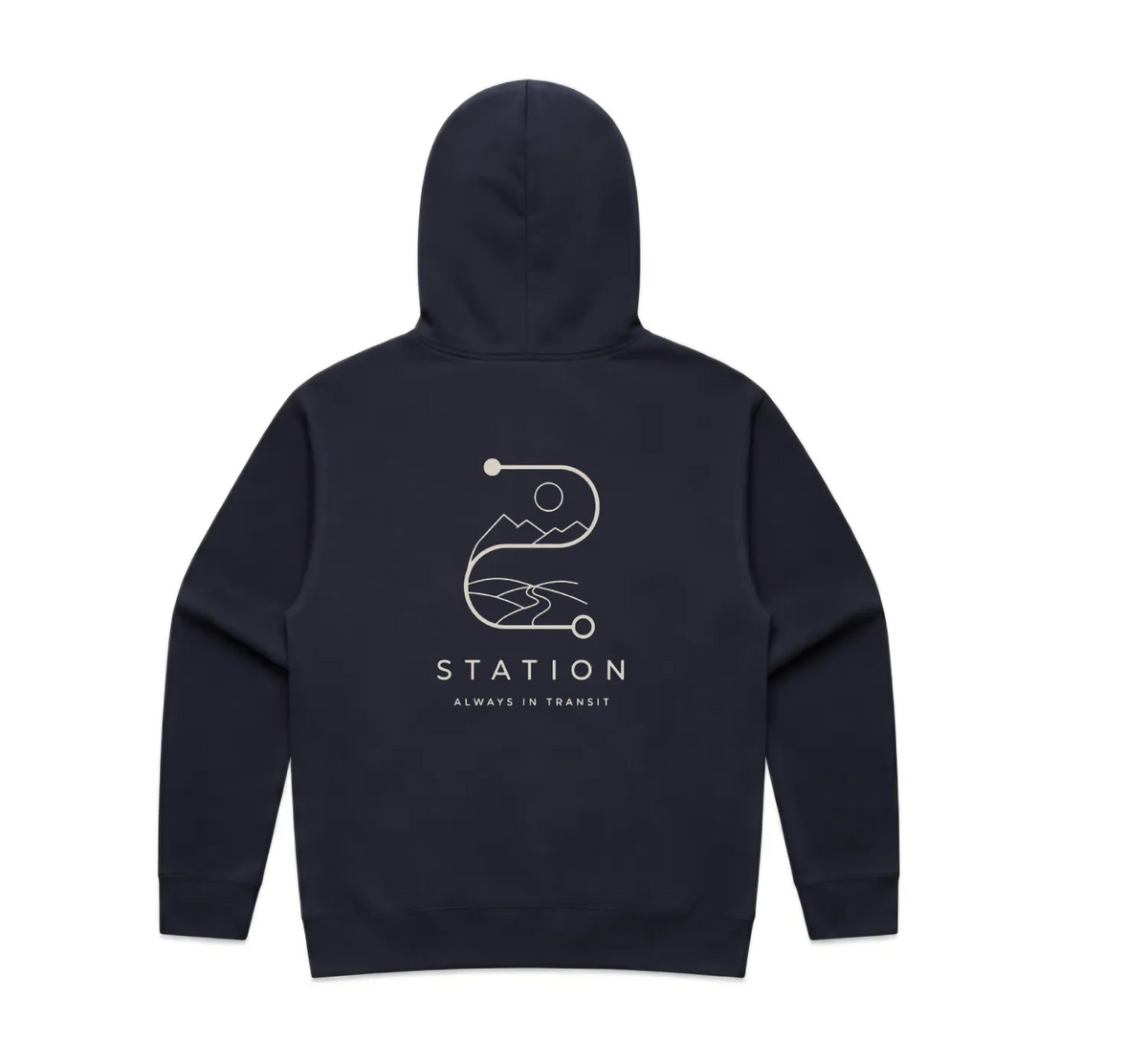 STATION Women's Relax Hood - Deep Navy