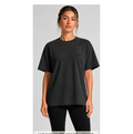(Pre-order dispatch 20th August) STATION Woman's Faded Tee - Black